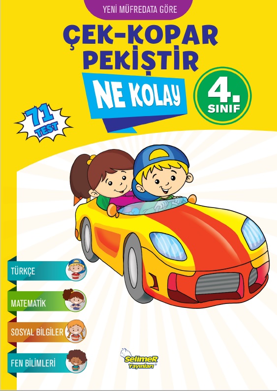 NE KOLAY 4. SINIF ÇEK KOPAR PEKİŞTİR
