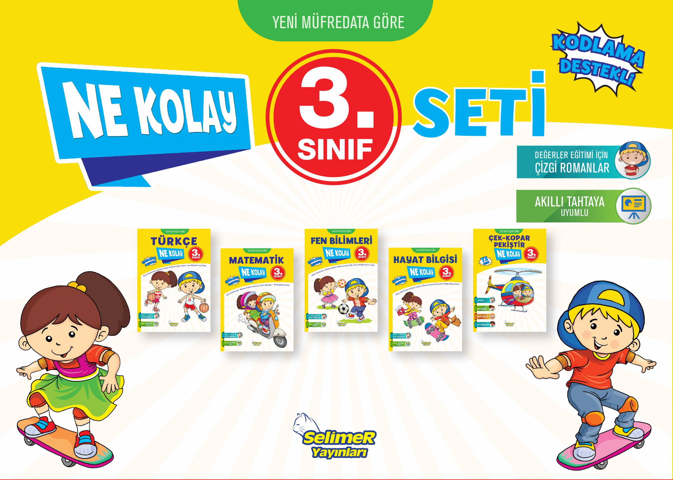 NE KOLAY 3. SINIF SET (5 KİTAP)