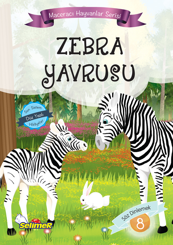 MACERACI HAYVANLAR - ZEBRA YAVRUSU