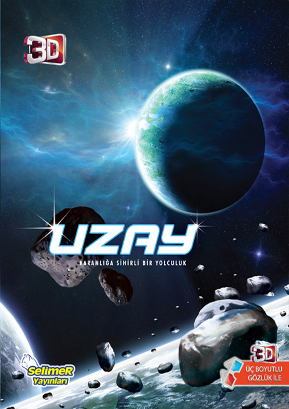 UZAY KİTABI - 3 BOYUTLU (Gözlük Hediyeli)